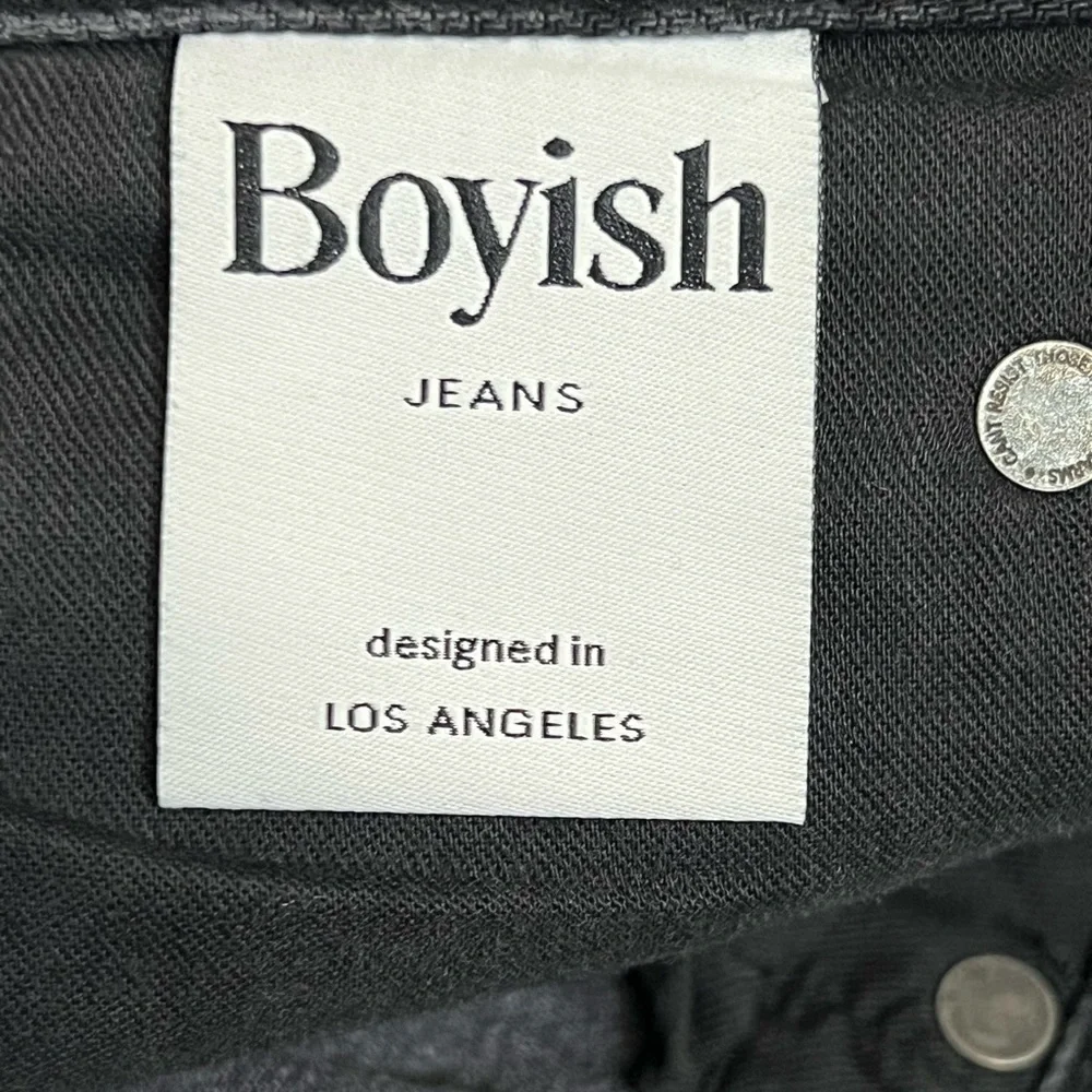 Boyish The Cody High Rise Shorts In Indigo Size 26